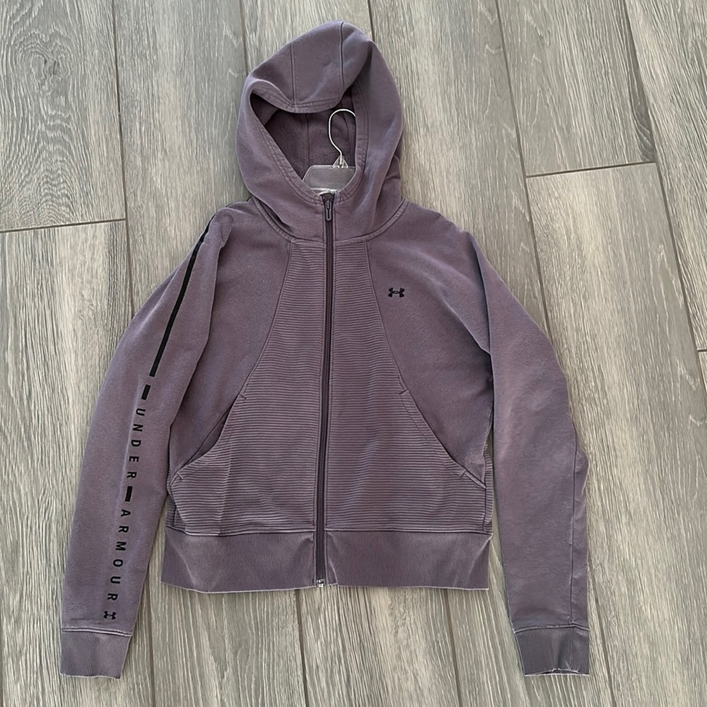 Women Under Armour Purple Sweater Size M